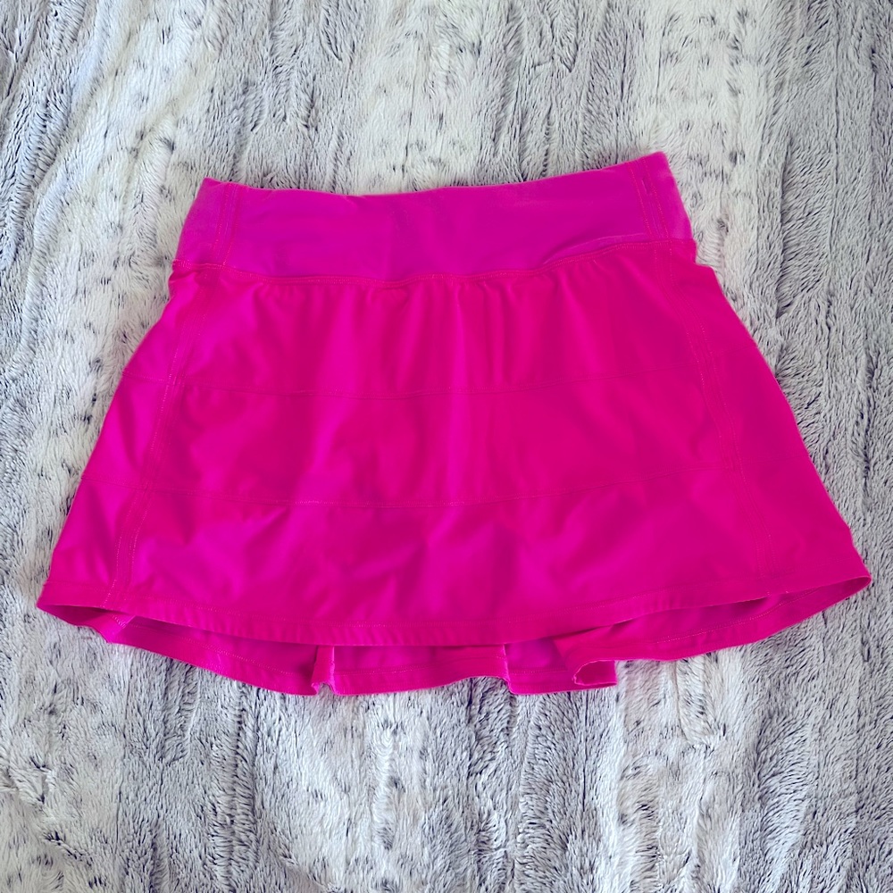 Lululemon Pace Rival Skirt size 4 Dark Prism Pink